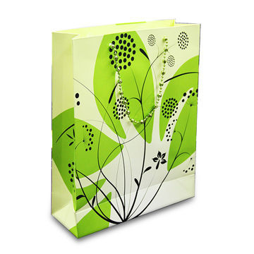 Paper Gift Bag, Measures 26 x 10 x 30cm, OEM Orders are Welcome