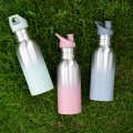 750ml Tragbare Edelstahl-Campingwasserflasche