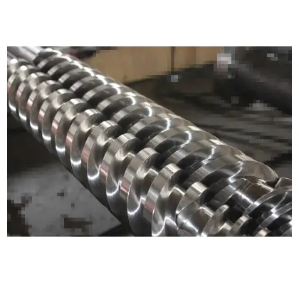 Plastic extrusion machines parallel BEX90-22 Battenfeld screw barrel