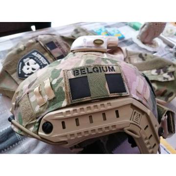 Parches de velcro personalizados Moral táctica de nylon militar