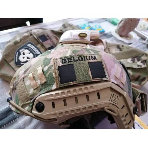 Remendos de velcro personalizados Moral tático militar de nylon