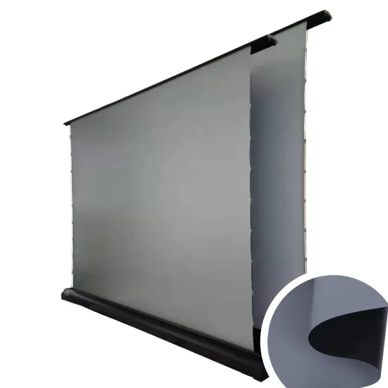 1.65M to 2.65M Anti-Light Projection Screen Film - Grey-Black Projector Fabric
