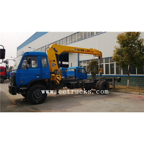 Dongfeng 8 TON Hydraulic Truck Cranes