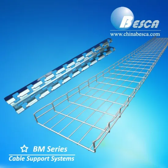SS304 SS316 Wire Mesh Cable Tray Premium Stainless Steel (UL, cUL, CE, TUV)