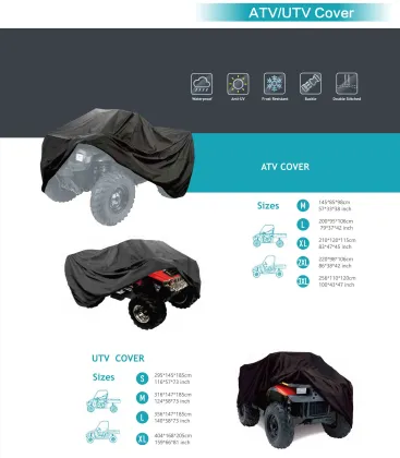 Custom Weatherproof Covers for Polaris RZR, Can-Am Defender, Kawasaki Ranger UTVs and ATVs
