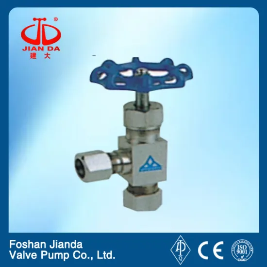 hydraulic compression angel globe valve socket connection