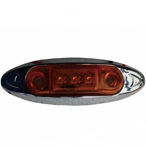 Led 12V&24v brightness lamp side marker lights trucks clearance light position lamp