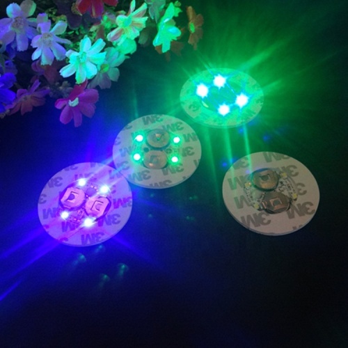 changeable colour led 4.5/5/5.5/6cm hookah shisha LED light cup LED Coaster LED