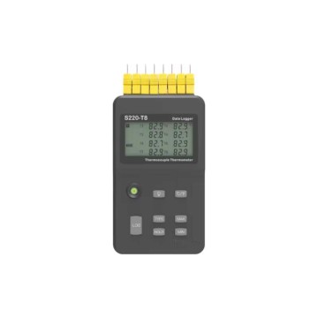 USB Dual Multi-Channel Thermocouple Data Logger: Ideal for Temperature Measurement in Workshops, Laboratories, Pharmacy, and Food Industries