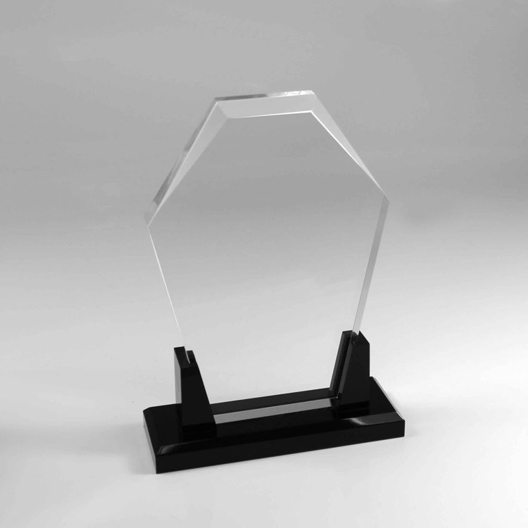 Engraved Glass Trophy