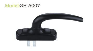 Multi-point lockable handle series bend