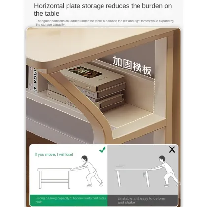 Wholesale White Rustic Office Desk for Modern Simple Office Equipment