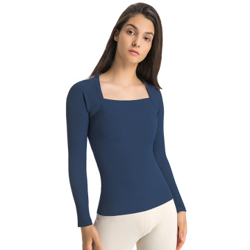 Seam Ribbed High Stretch Women Equestrian Base layer