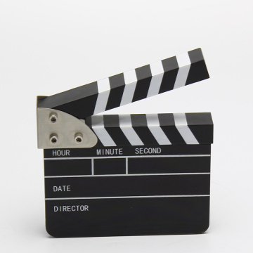 Clappers de filme relógio de ponto elétrico com data