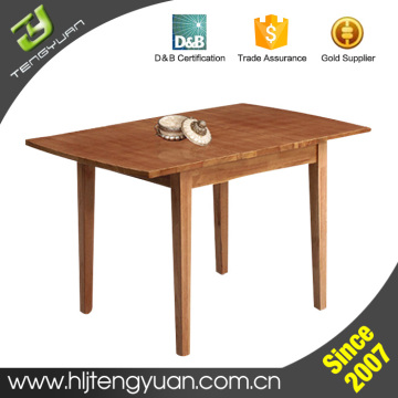 Home Useful Rectangle Natural Color Birch Dining Solid Wood Table /T700
