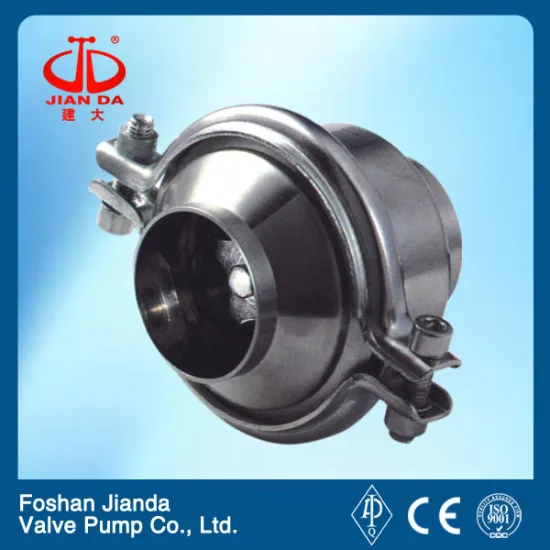 stainless steel sanitary welded check valve