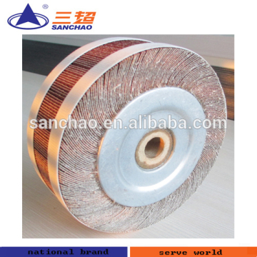 180MM Abrasive Flap Wheel with Wooded Core