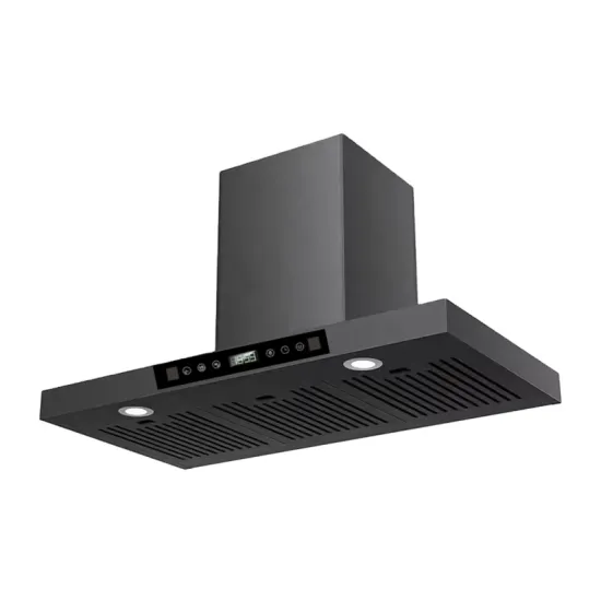 Side Suction Range Hood with Large Suction and Automatic Heat Cleaning for Kitchen Exhaust