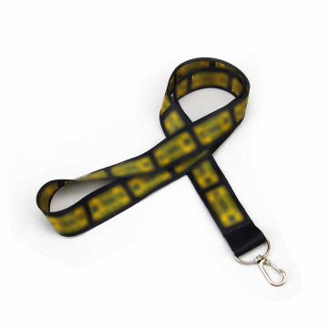 Hochwertige angepasste Siebdruck-gedruckte Polyester-Lanyards mit Handy-Logo