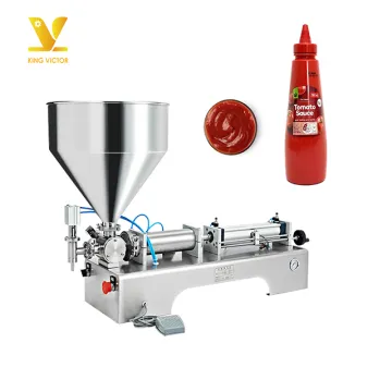Single Head Manual Filler for Viscous Liquids and Sauces