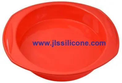 Hot Red Big Bake Pan Silicone Baking Molds 
