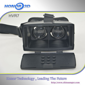 3d VR Box with headstrap,custom color branded