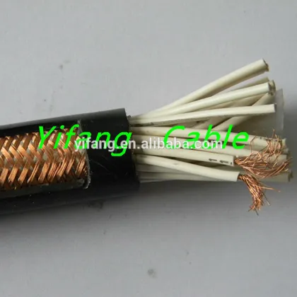 screened flexible control cable