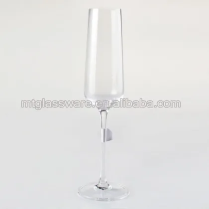 wholesale clear crystal happy champagne flute for party
