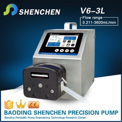 Programmable plc control peristaltic pump