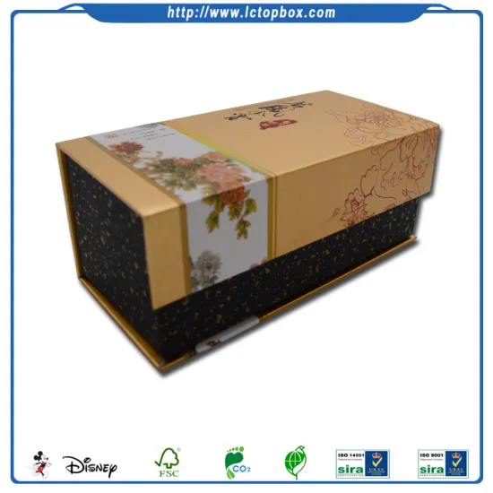 High End Handmade Cardboard Packaging Tea Box