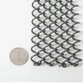 Commerciële kettingschakel Helical Metal Decoratief gaas