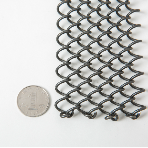 Commerciële kettingschakel Helical Metal Decoratief gaas