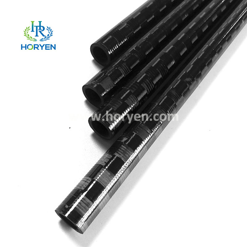 High quality spread tow carbon fibre tubes sale