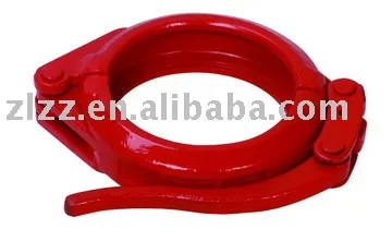 concrete pump snap clamp
