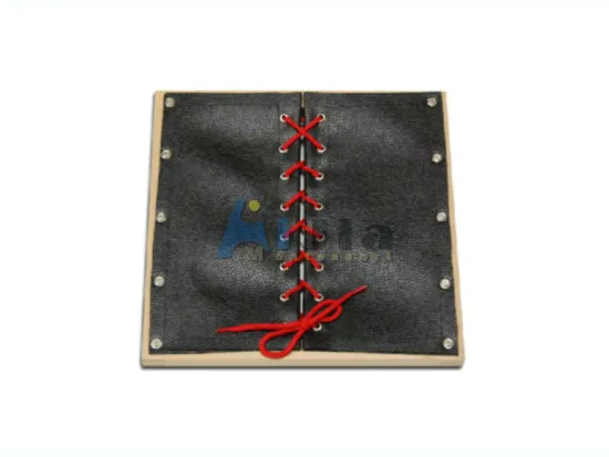 Montessori educational toy Shoe Lacing Dressing Frame