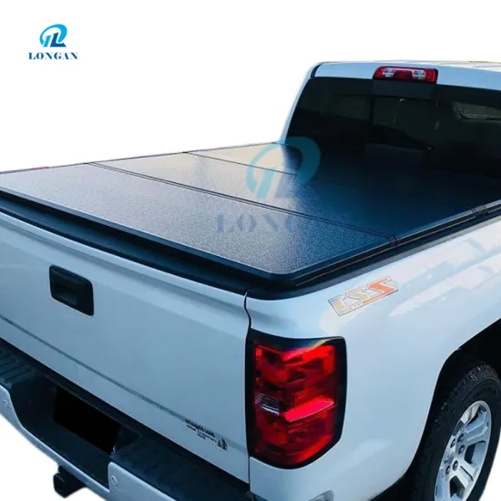 China Car Accessories Factory Hard Tri-Fold Tonneau Cover for Silverado 2015