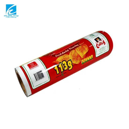 Customized Plastic Food Packaging for Apple Tapioca Chips