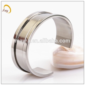 Custom Stainless Steel Bangle Charm Jewelry For Men