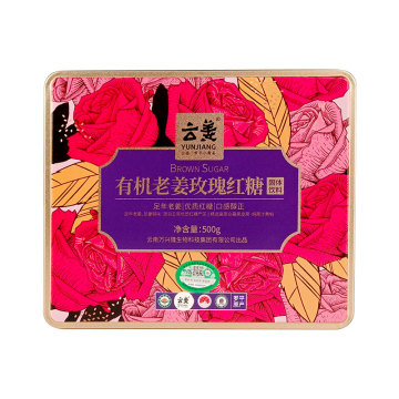 500 g de azúcar moreno y jengibre orgánico