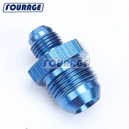 CNC Machined Aluminum AN to AN Flare Reducer Fitting