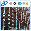 Straight Line Razor barbed wire mesh fence