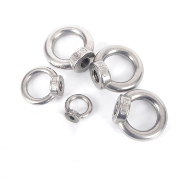 Factory Stock DIN582 M24 Stainless Steel Eyenut: 304 and 316 Grade Rigging Hardware