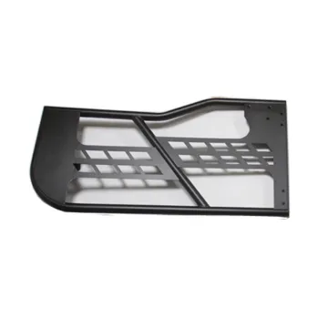 4X4 Steel Tubular Doors for Jeep Wrangler JK (2007-2018) - Complete 4-Door Set with Tube Doors and Side View Mirror