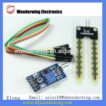 Soil moisture meter testing module, soil humidity sensor, robot/intelligent car