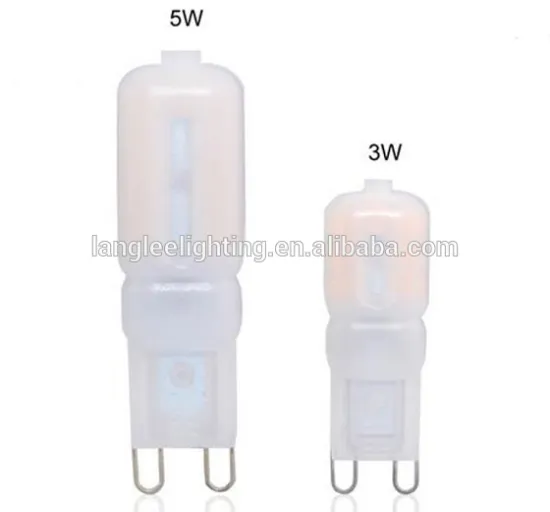 Plastic LED G9 Lamp 5W 2835SMD 400LM