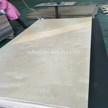 15mm 1220*2440mm furniture grade poplar core birch plywood