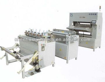 QZD filber paper non-woven pleating production line