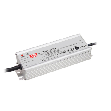 HVGC-65-1050A 65W Constant Current LED Driver with Wide Input Range