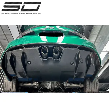 SD Carbon Fiber Rear Diffuser for Alfa Romeo Giulia Quadrifoglio GTA Upgrade