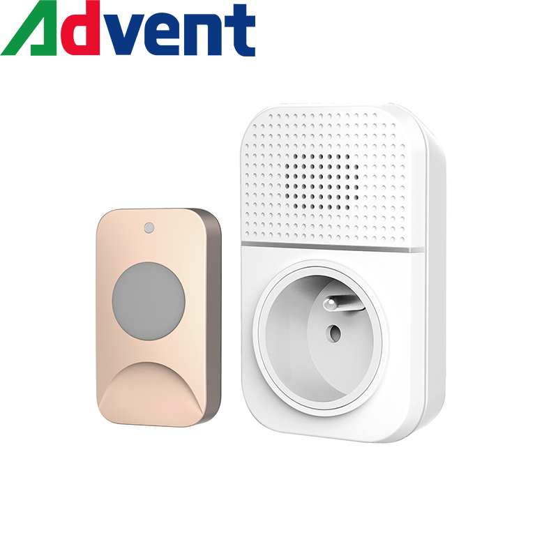 Wireless Plug-through Doorbell